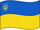 Прапор України з тризубом малим
