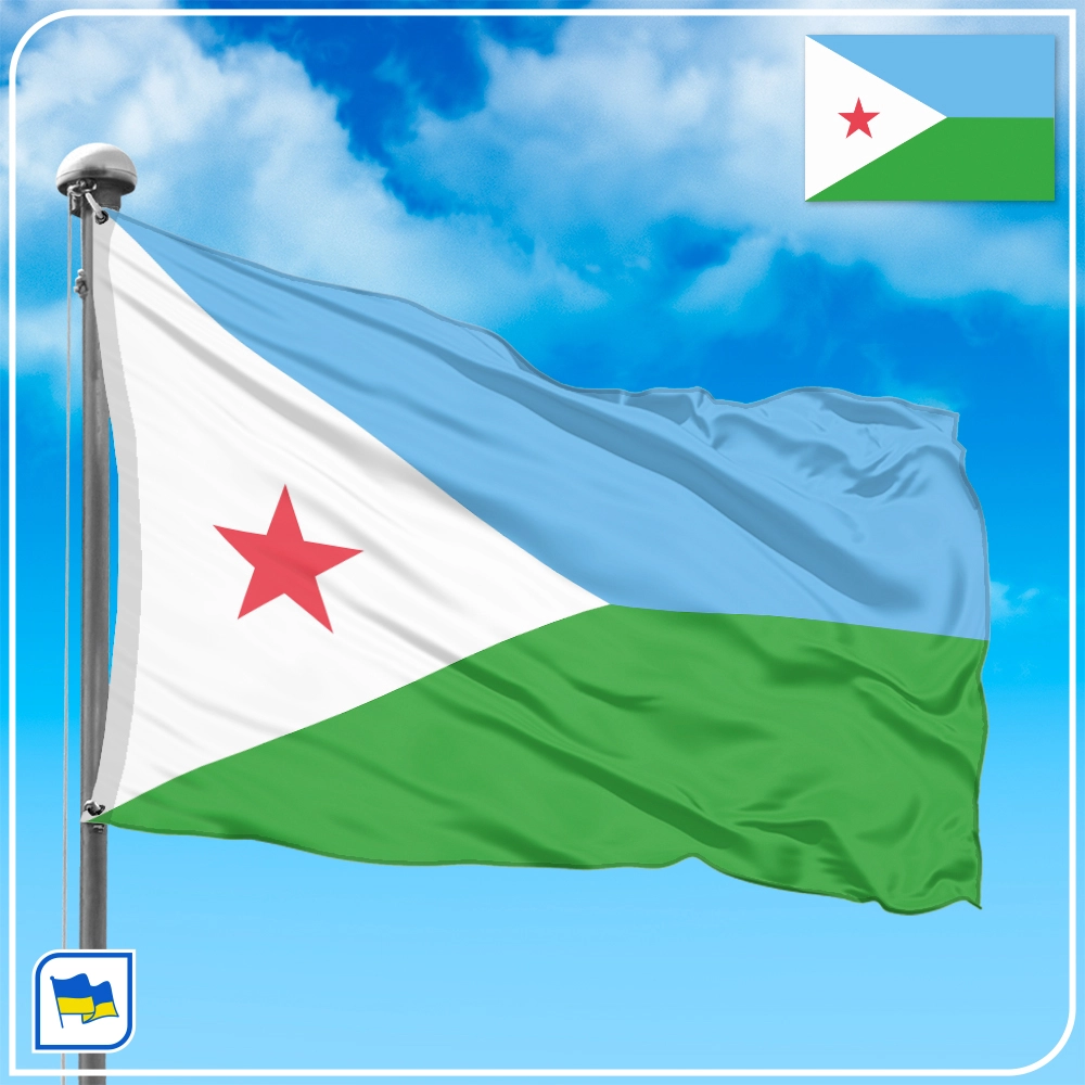 Флаг Джибути