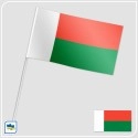 Флажок Мадагаскара Флажок Мадагаскара