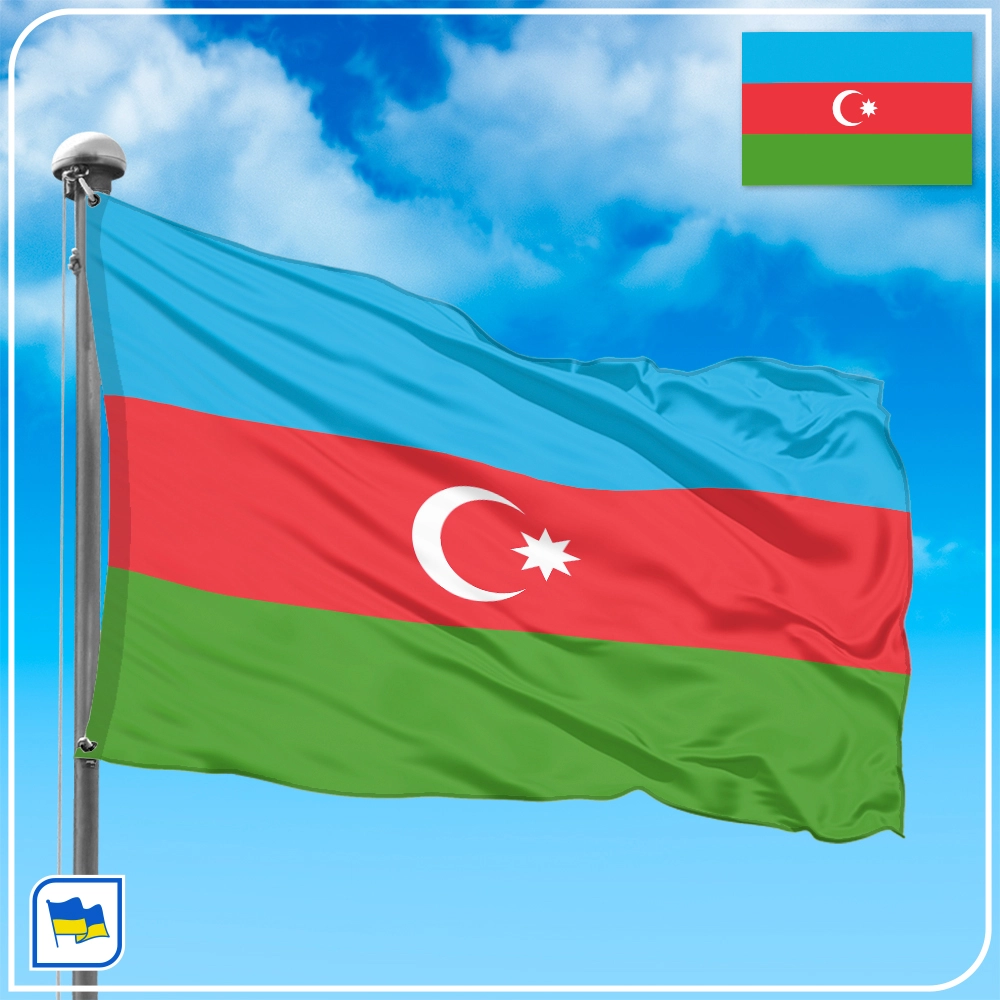 Флаг Азербайджана