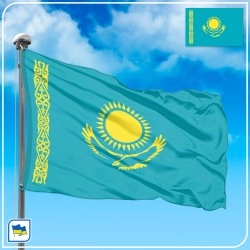 Флаг Казахстана