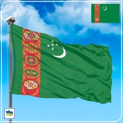 Флаг Туркмении