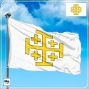 Прапор Єрусалимського королівства Прапор Єрусалимського королівства