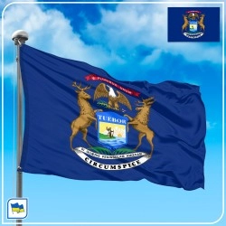 Флаг Мичигана (штат США)