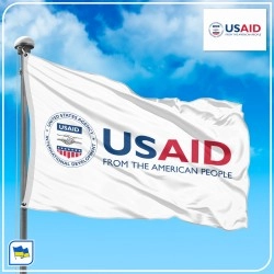 Флаг USAID