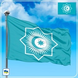 Флаг Организации Тюркских Государств