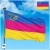 Флаг Белоцерковского района Киевской области