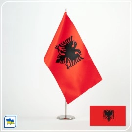 Флажок Албании
