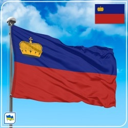 Флаг Лихтенштейна
