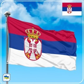Флаг Сербии