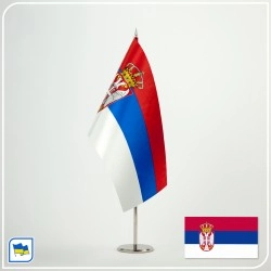 Флажок Сербии