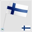 Флажок Финляндии Флажок Финляндии