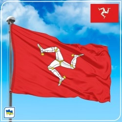 Флаг острова Мэн