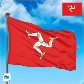 Флаг острова Мэн